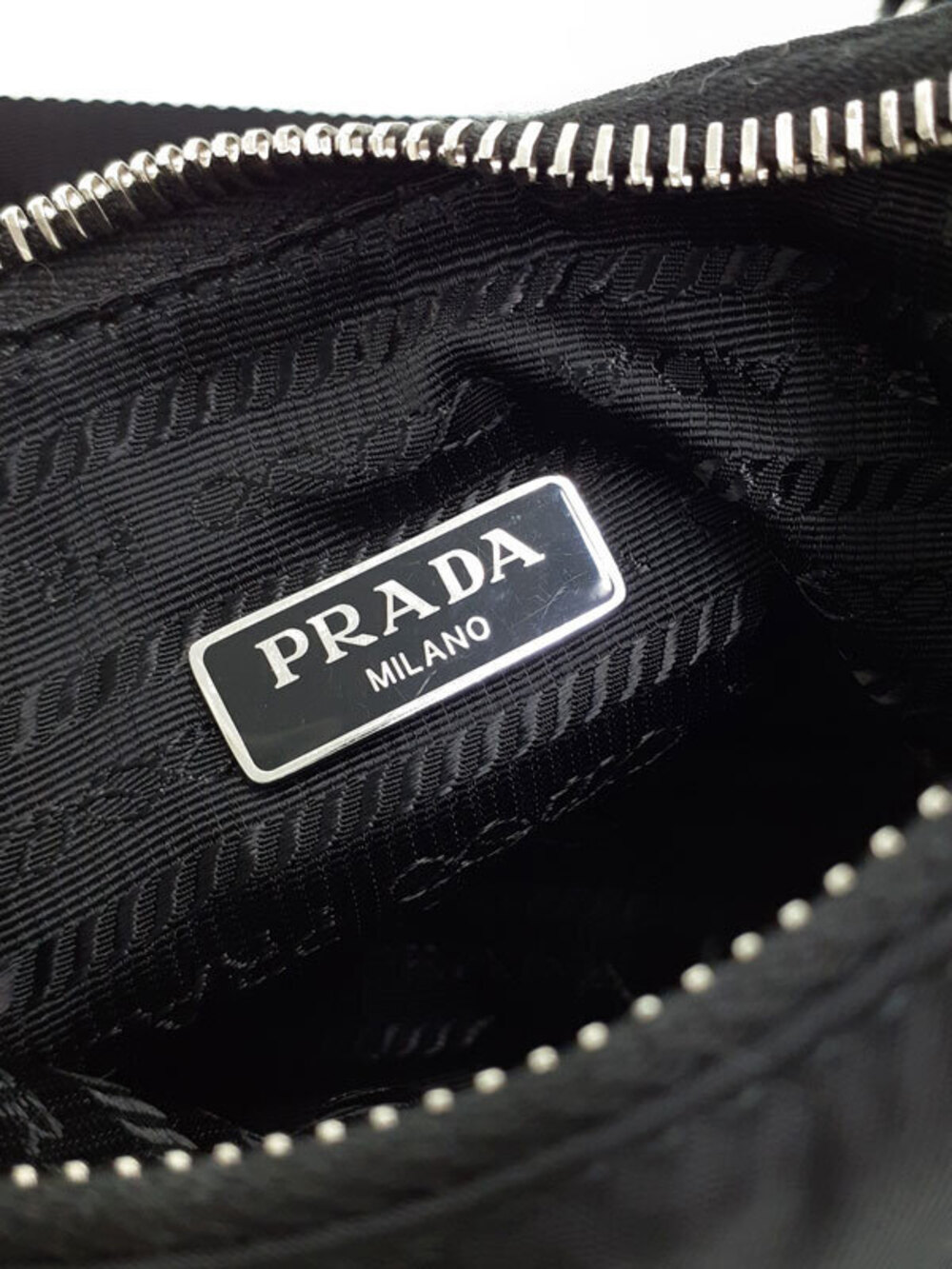 Prada ReEdition ReNylon Black 2005 Bag Chain - Picture 4 of 9
